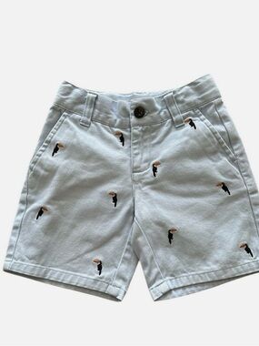 Janie and Jack Boys Toucan Twill Short Size 2 T